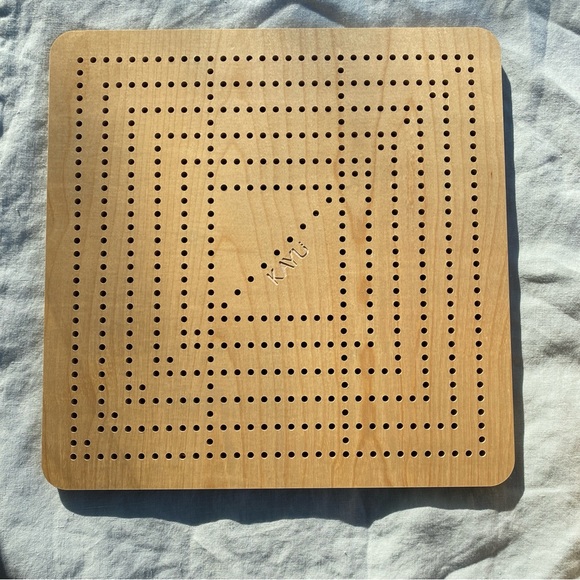 Ullvana KAYU wooden weaving loom kit with pins and tote bag